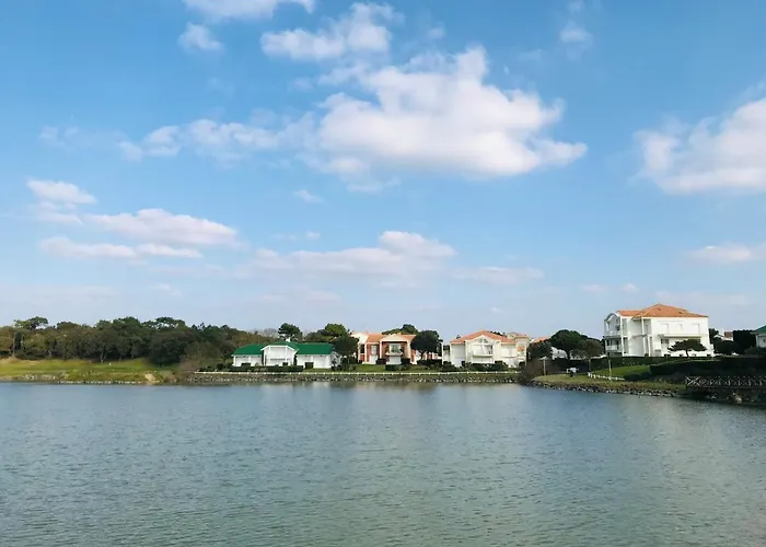 公寓 Du Golf, Standing, Piscine, Foret Et Ocean 圣让-德蒙